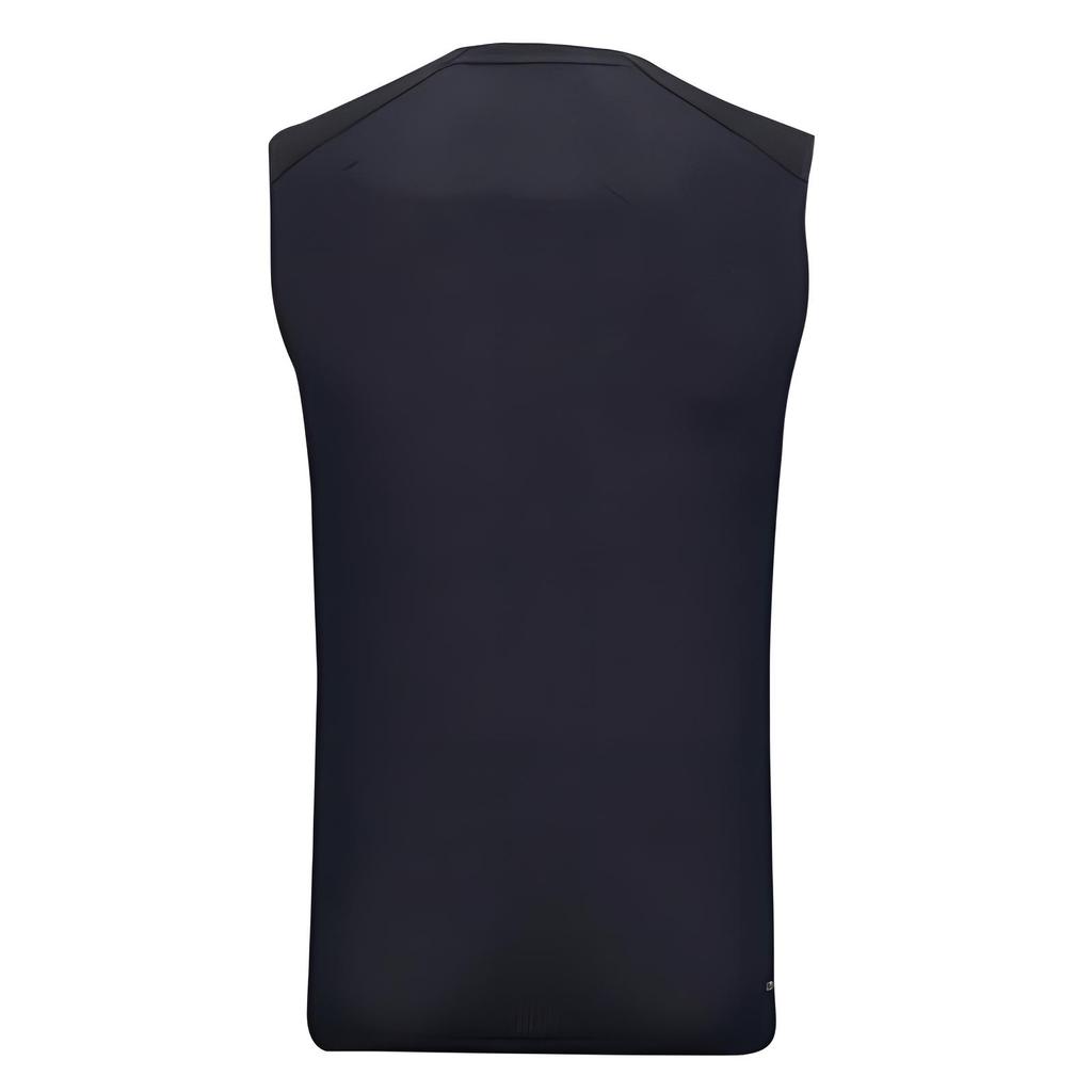 Li-Ning Badminton Series Color Block Striped Sports Quick-Dry Vest Men tops Black AVST105-2