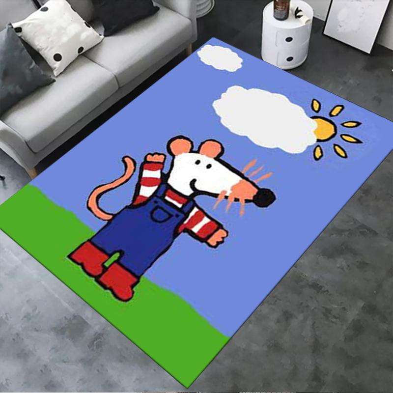 

2025 New Maisy Mouse Carpet Rug for Living Room Bedroom Home Sofa Decoration,Kids play Non-slip Floor Mat 81 40x60cm( 15x23in )