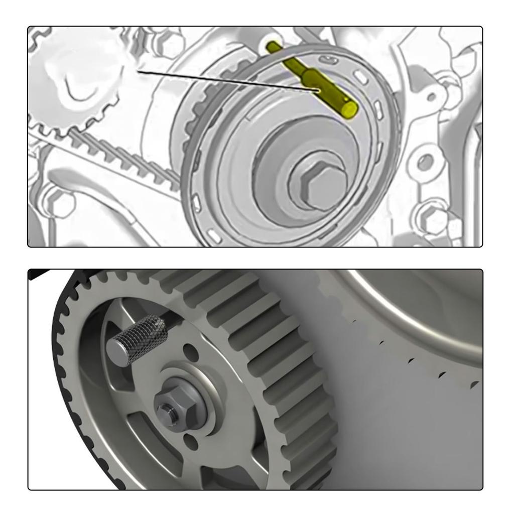 4PCS Engine Timing Pins Locking Tool Kit For 1.4 and 1.6 HDI / TDCI PSA Peugeot / Citroen / / / Mazda / Suzuki
