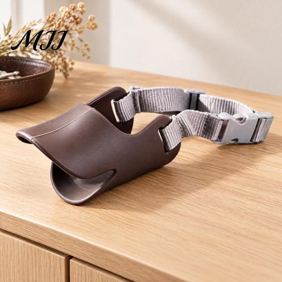 Comfortable Duck Muzzle for Dogs Dog Duckbill Muzzle, Soft Silicone Anti-Bite Mouth Cover, Adjustable Anti-Barking Anti Chewing Small