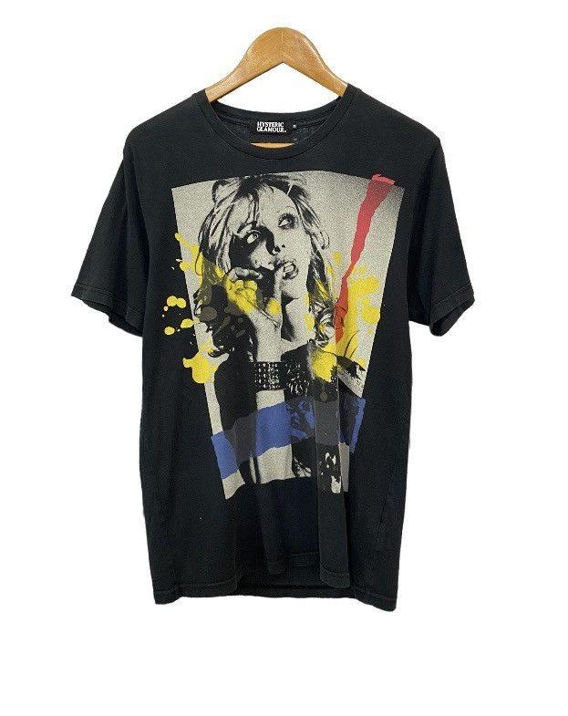HYSTERIC GLAMOUR Courtney Love Band Black Unisex T shirt S-5XL KH12446 S
