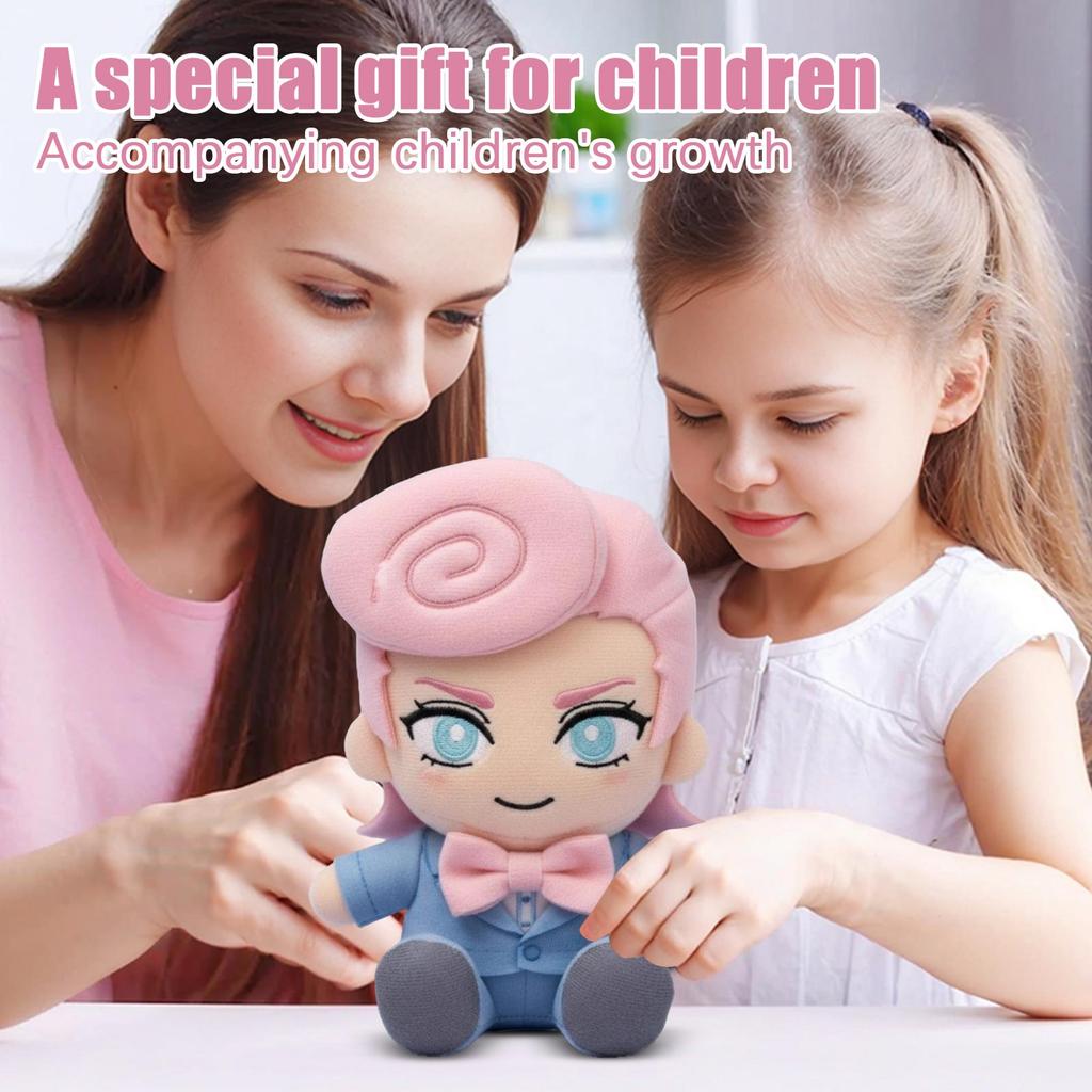 Roztomilá plyšová panenka jako dárek kreslená dětská hadrová panenka