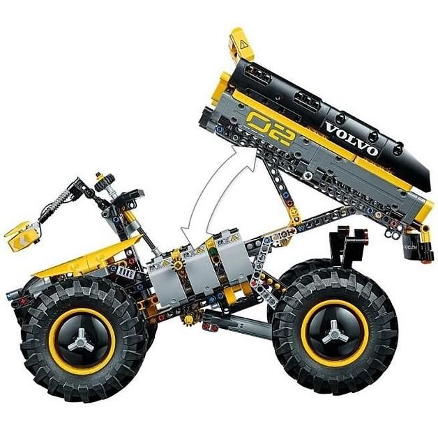 LEGO Technic 42081 Вольво Колесный погрузчик Zeux