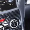 ABS Carbon Fiber AC Heater Air Condition Switch Cover For Subaru Forester 19-24