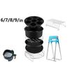 8pcs Air Fryer Accessories Fit Best Hot Fryer Accessories Set Convenience Cooking Tool For Kitchen Party Kitchen Tools & Gadgets