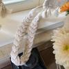 2Pcs   Handmade Braided Cotton Rope Curtain Tiebacks