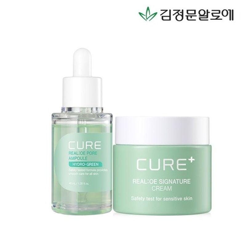

[Kim Jungmoon Aloe] Cure Signature Cream 55g + Pore Ampoule 40ml