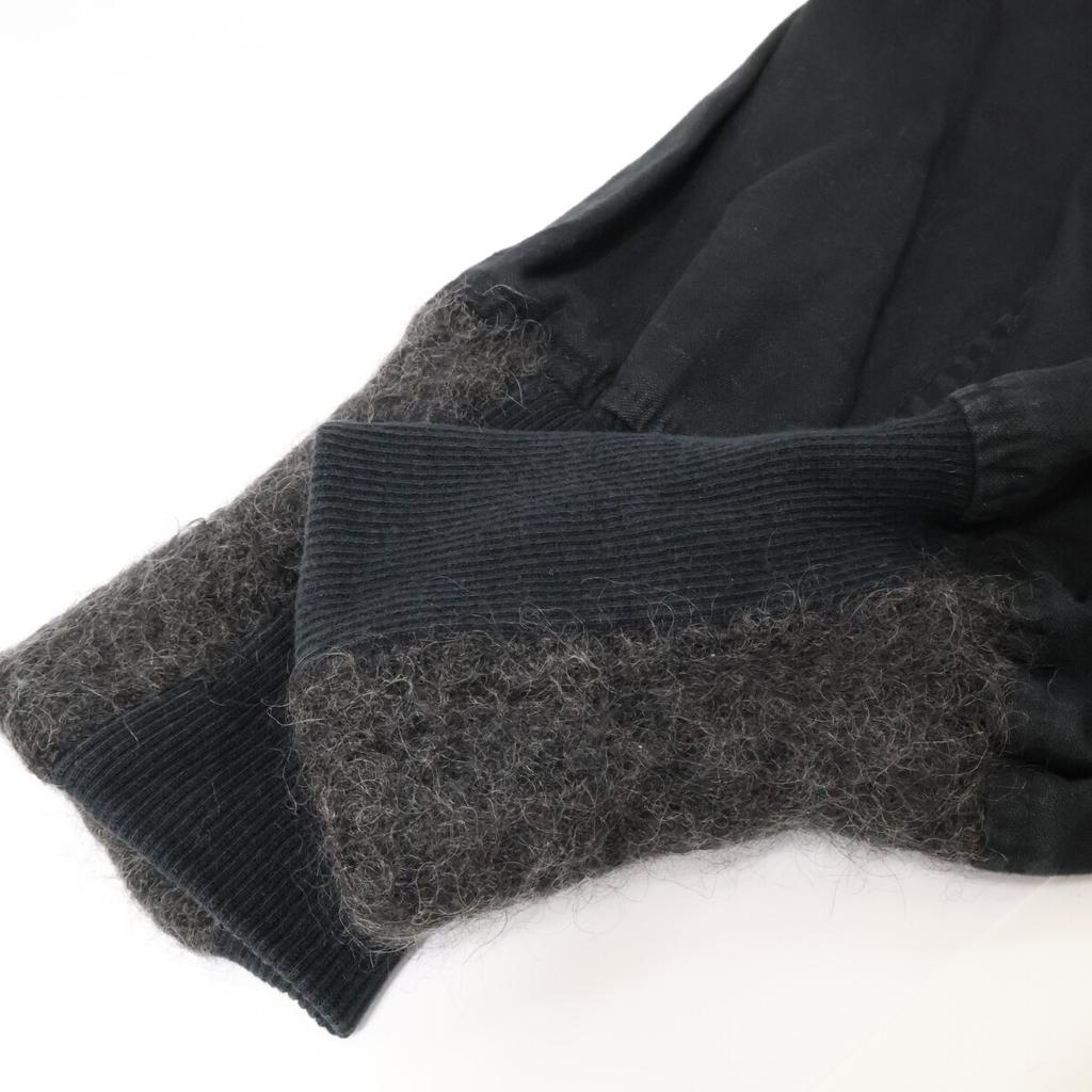 HYSTERIC GLAMOUR FERGADELIC METAL PRINTED LUXURY LEAF MODS COAT coat FREE blackUsed