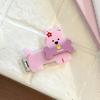 Cute cat puppy metal holder, mobile phone case, lazy holder, ultra-thin paste mobile phone holder, portable hard cartoon