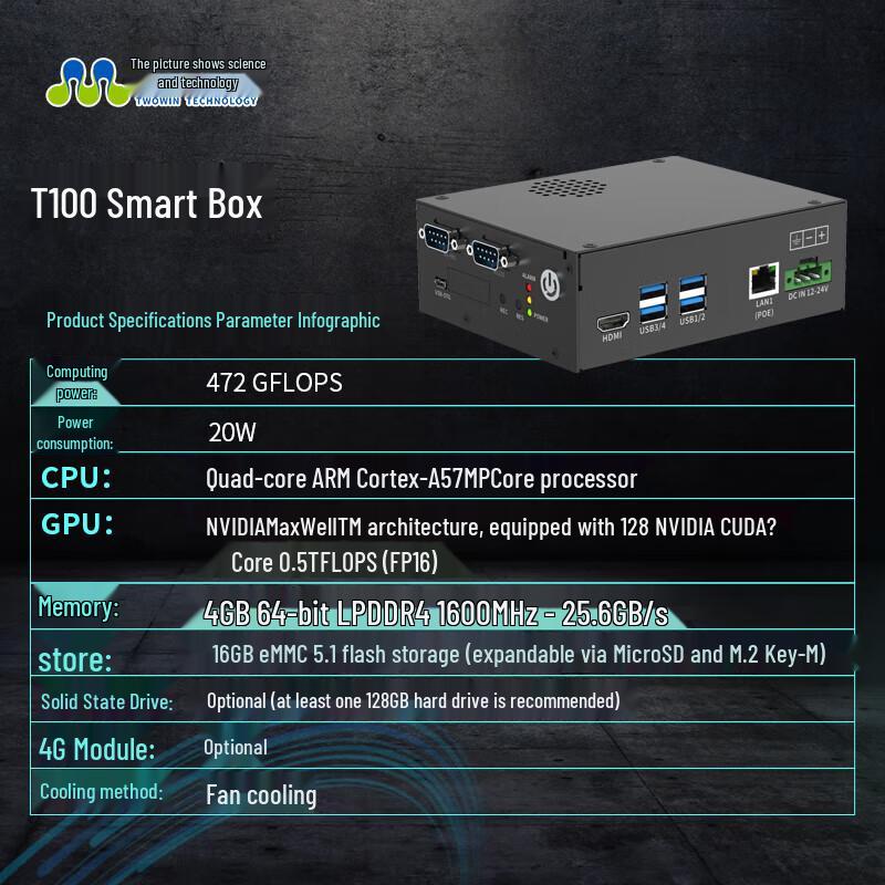Towei Tx2 Xavier NX Smart Box Development Kit