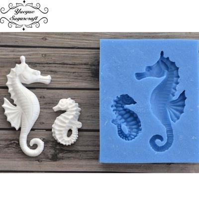 Seahorse Silicone Mold Sugarcraft Fondant Mold Cake Decorating Tools Chocolate Gumpaste Mold