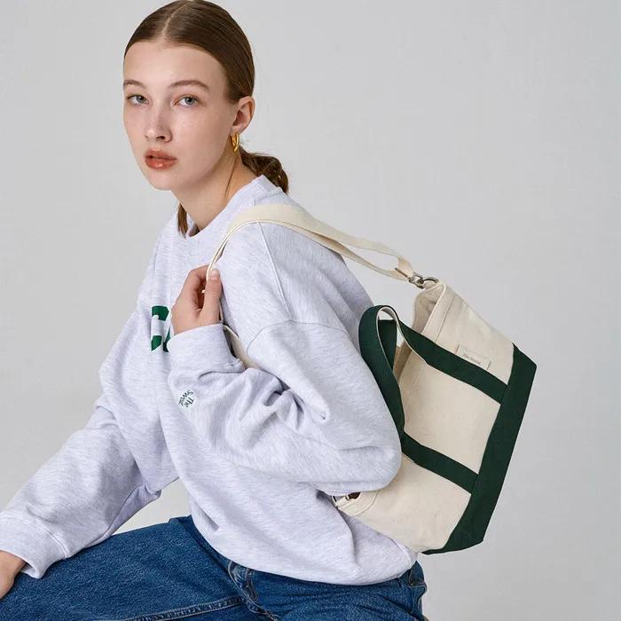 The Sweat_Canvas Tote Bag (GREEN)