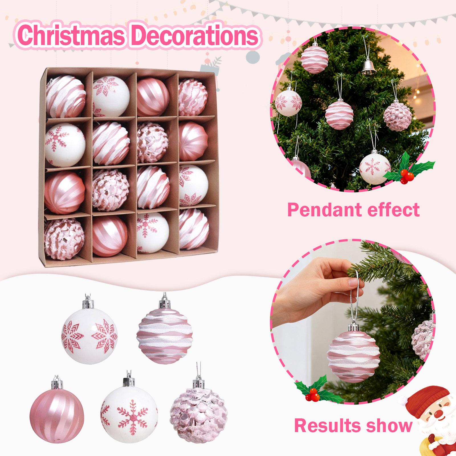 

Velvet Ball Flocking Christmas Tree Pendant Wine Red Dark Green Christmas Decoration 8cm/12PCS Christmas Ball One Size