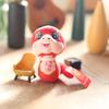 Plush Snake Keychain Pp Cotton Lucky Stuffed Doll New Year Gift Home Decor