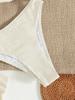 2025 One-Shoulder Sexy Hot Girl High-End Bikini Swimsuit Three-Piece Set