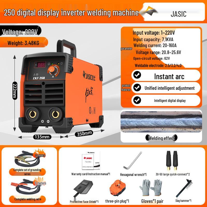 JiaShi 220V Portable Mini Welding Machine - Industrial Grade Welder for Home Use