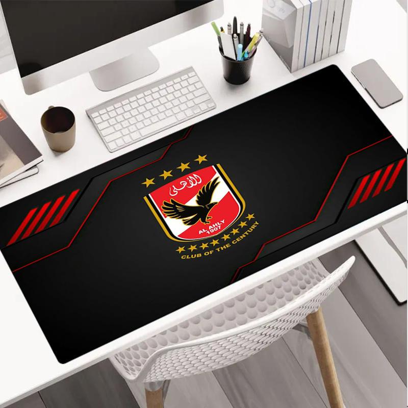 Al Ahly Fc Crest Design Mouse pad Mouse pad, Gaming Mouse Pad, keyboard pad, Desk Decor for computer notebook Fan Gift Birthday Gift