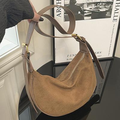 2025 Autumn Retro Shoulder Bag Bag New Large Capacity Casual Simple Underarm Bag Fashionable Shoulder Messenger Bag
