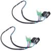 2PCS Trim Tilt Switch Fit Yamaha Engine Outboard Motor Remote Control 703-82563-02-00