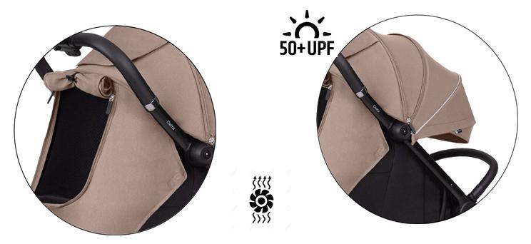 Carrello Delta Stroller Wheat Beige