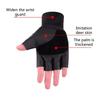 Punk Motorcycle Gloves Half Finger Wear-resistant Flexible Dexterous Gloves