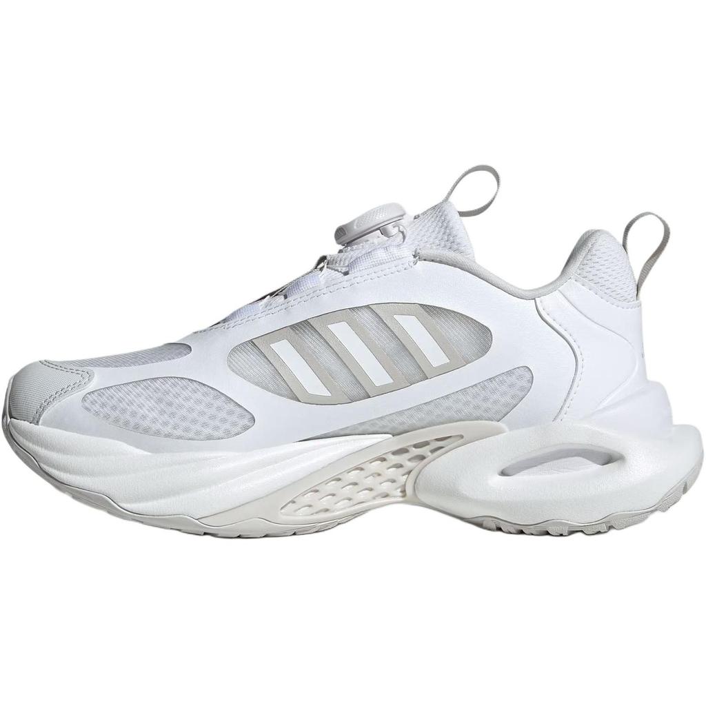 adidas Climacool Vento 4.0 Abrasion Resistant Low Top Kids' Running Shoes White/Crystal White/Light Gray JS4062