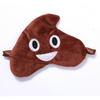Novelty Funny Poop Emoji Sleep Eye Mask Light Blocking Soft Comfortable Night Eye Mask