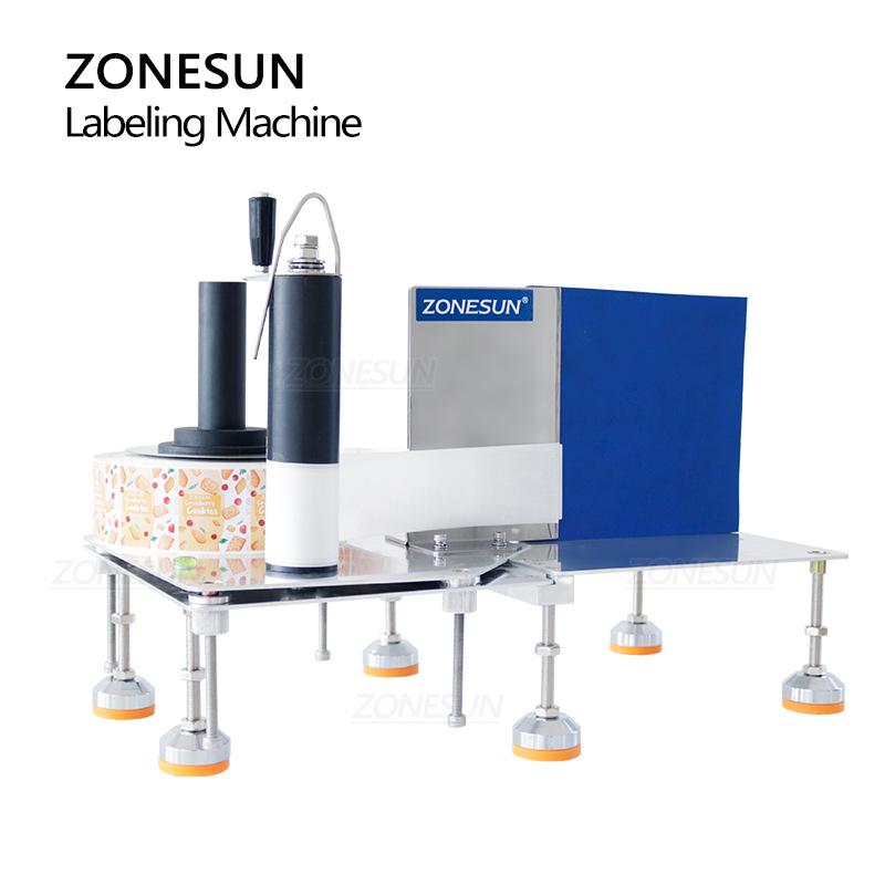 ZONESUN Handheld Fast Labeling Machine for Bottles & Flat Surfaces