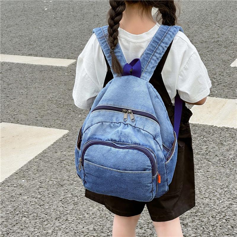 Stylish Modern Chic Oxford Fabric Kids Backpack Perfect For School Or Travel