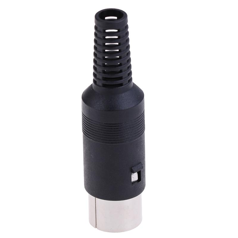 Din Plug 13 Pin Male Inline Audio Adapter Connector for St Kenwood Icom