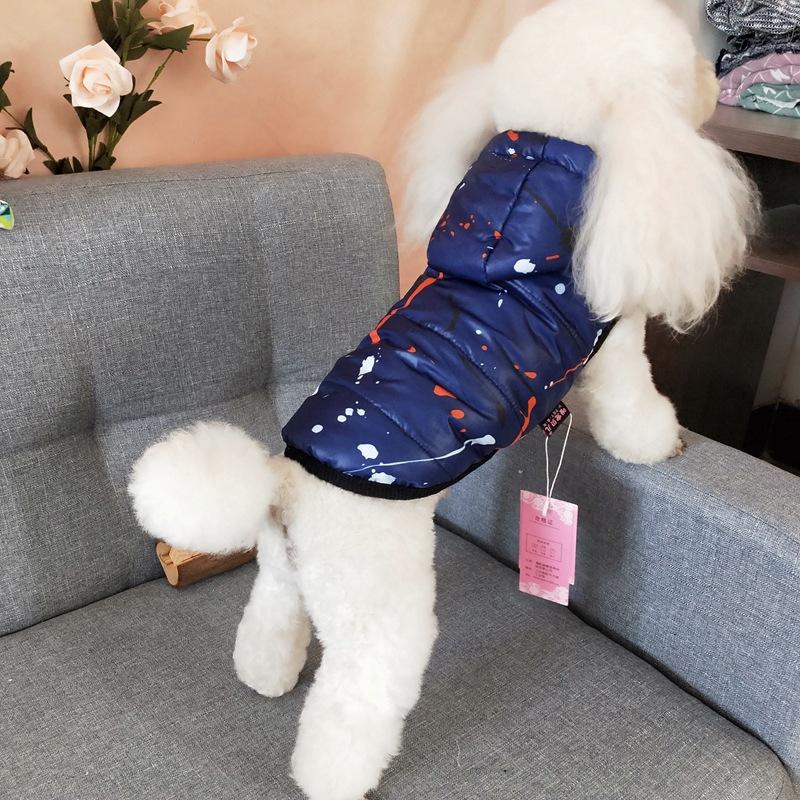 Warme Hundewinterjacke Kleidung Welpen Outfit Hoodies Für Kleine Mittlere Hunde Chihuahua Yorkshire Teddy Jacke