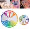 2pcs Tattoo Color Wheel Pigment Color Wheel Mixing Guide Tattoo Accessory