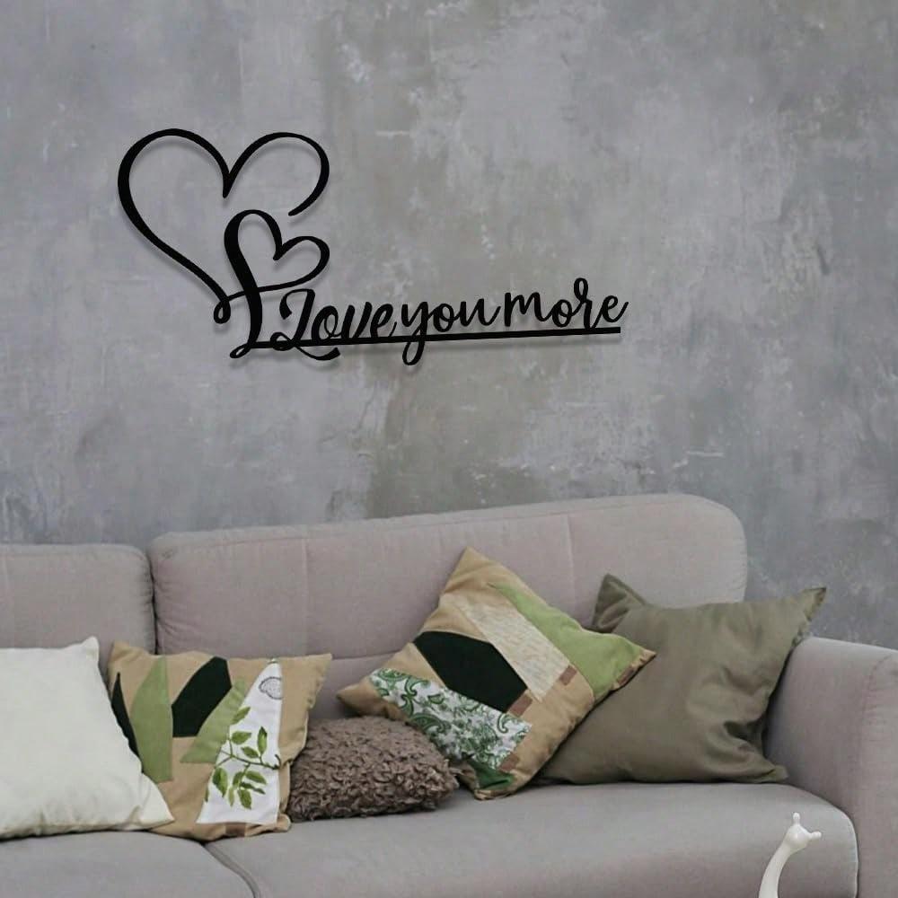 Wall Art Decor Metal Home Gifts Simple Artistic Modern Living Room