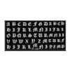 Nail Art Stamping Plates: Stainless Steel Bow, Knot, Chrome Hearts, Cross, Gothic Retro Templates