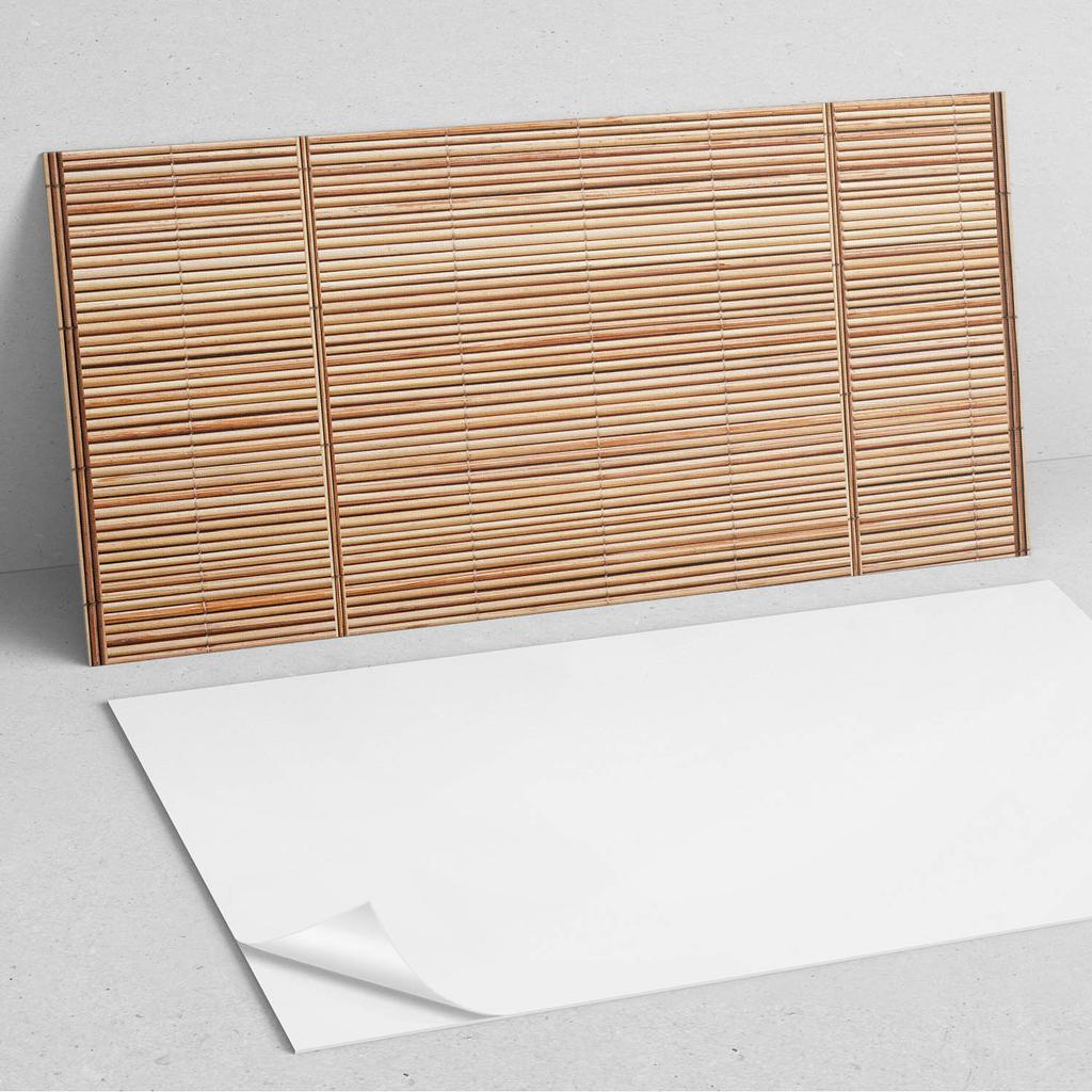 Dekoracyjny Panel Winylowy Na Ścianę Z Nadrukiem 100X50 Cm Deska Z Poziomymi Słojami