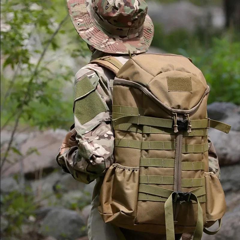 Rucsac Militar 40L Pescuit Vânătoare Impermeabil Trekking Tactic Sporturi în Aer Liber Camping Drumeții