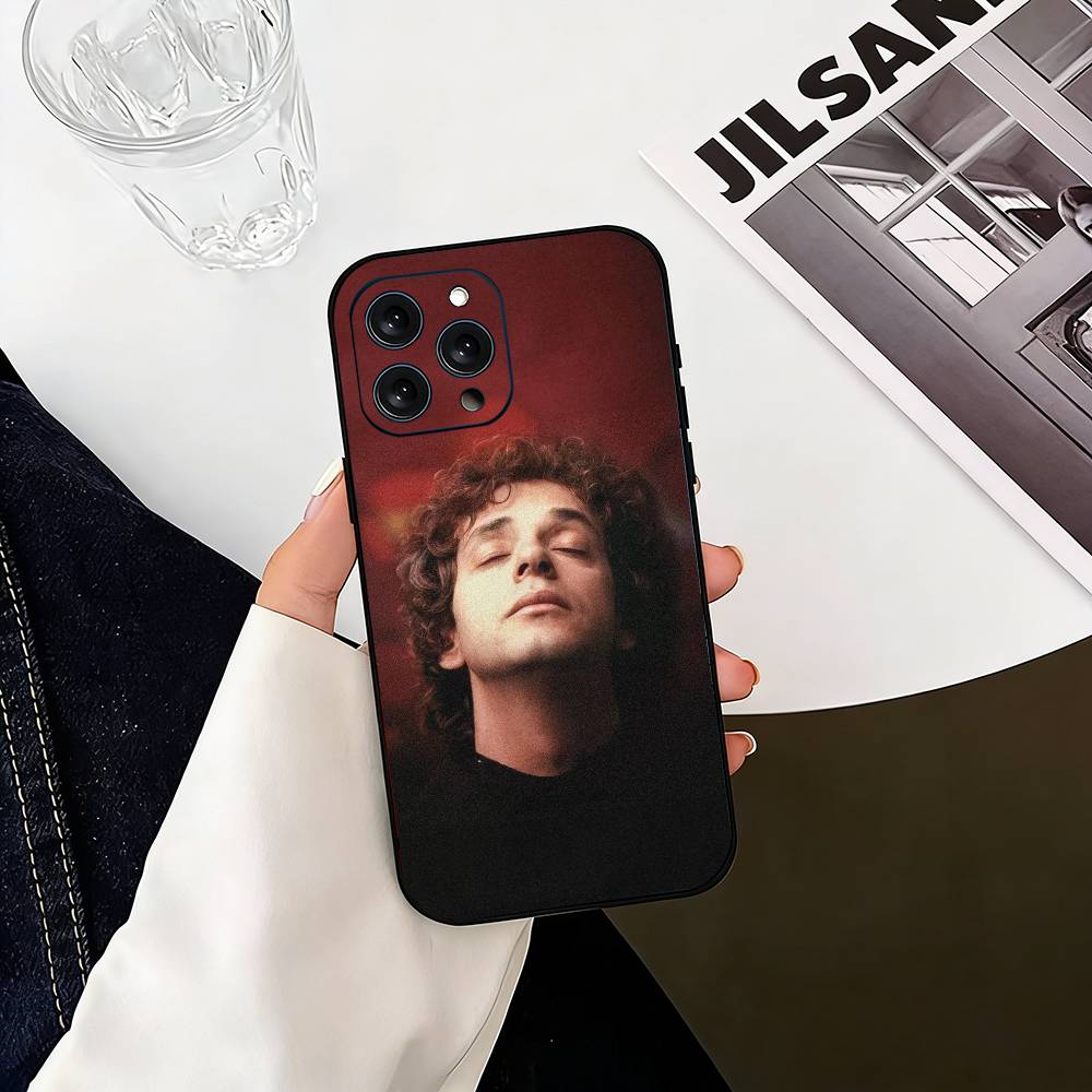 Soda Stereo Gustavo Cerati   Phone Case For iPhone 17,16,15,14,13,12,11 Plus,Pro Max,XS,Soft Silicone Black Cover