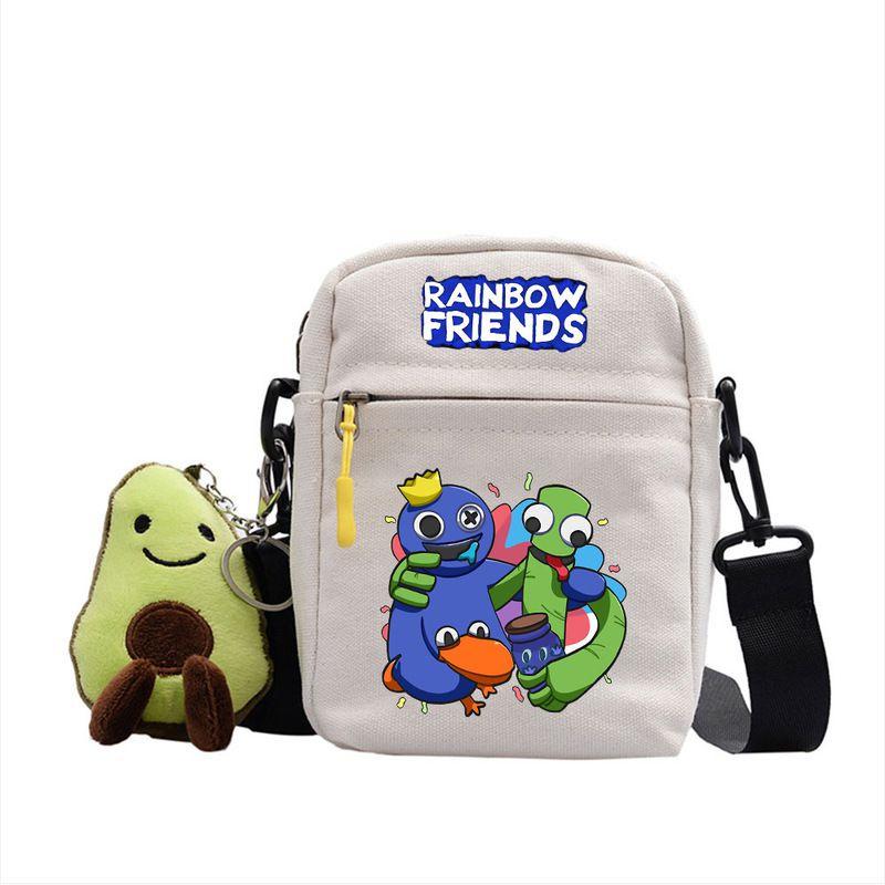 Cute Roblox Rainbow Friends Shoulder Bag For Kids Lightweight And Durable