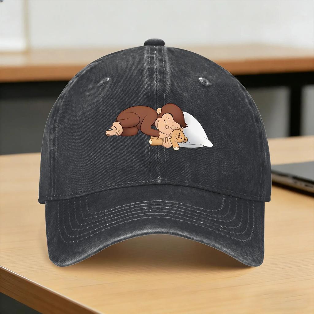 Cartoon Monkey CCuriouss Georges Casual Baseball Cap Summer Trucker Hat Wholesale Hip Hop Hats FeUnisex Unisex Stylish Caps