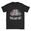 Jesus Last Set Glitchy DJ EDM Techno Rave T Shirt Beach  Cotton TShirts For Mens Short Sleeve Streetwear Top Tees