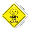 Bambino a Bordo BABY IN CAR Adesivi in PVC Riflettenti di Sicurezza Tuning Cartoni Animati Decalcomanie per Finestrino Ornamenti Personalizzati per Automobili