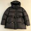 Womens Winter Hooded Puffer Coat With Drawstring Waist White Duck Down Fill Medium Warmth Regular Fit Daily Wear