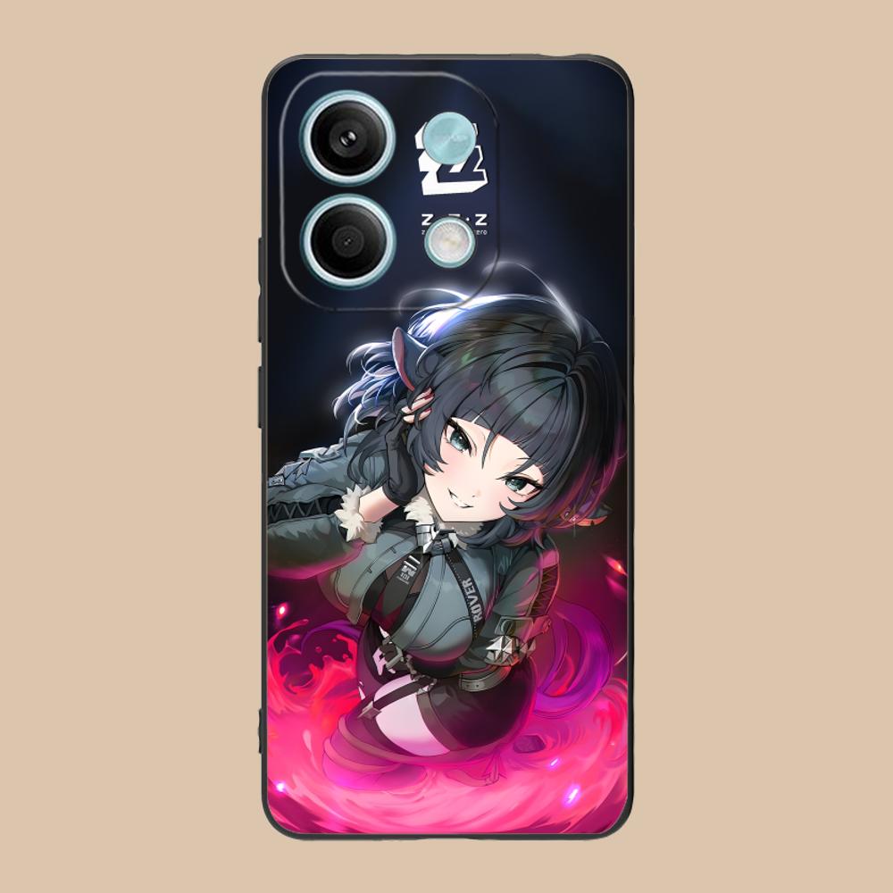 ZZZ Jane Doe Phone Case for Xiaomi 15 14 13 12 Mi 11 T Ultra Lite Pro S X 5G Soft TPU Shockproof Cover
