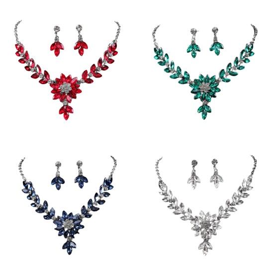 Luksusowe wiszące kolczyki geometryczne prezent ubierz się