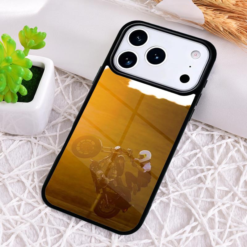 Motorcycle Shockproof Phone Case for iPhone 17 Air 16e 15 11 12 14 13 Pro Max Cover Coque