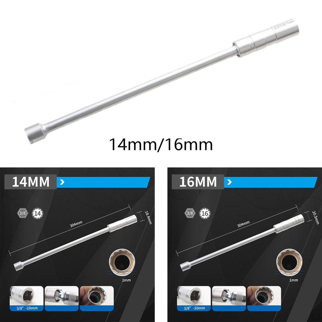 Magnetic Spark Plug Sleeve Socket Wrench for Car Repair Motorcycle
