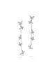 Macier Butterfly Drop Earrings