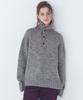 CITTA Wool High-Neck Heavy Knit_Ctk254(Grey)