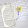 Sweet Phone Chain Strap Lanyard Colorful Bead Flower Pendant Phone Charm Hangings Decoration Cute Phone Accessories