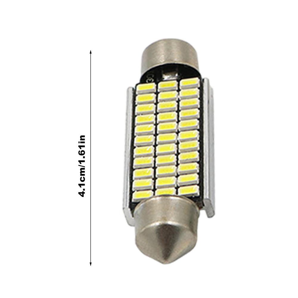 Universal LED License Plate Light 12V Car License Plate Lights 5W Car Number Plate Light Interior Car Bulb 400LM LED Roof Light